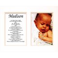 Tpwmsemd Townsend FN02Madison Personalized Matted Frame With The Name & Its Meaning - Madison FN02Madison